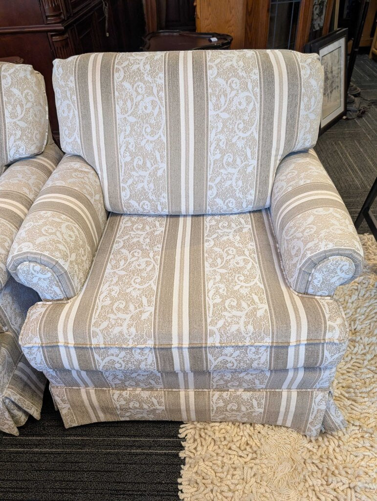 Vintage Striped Chair