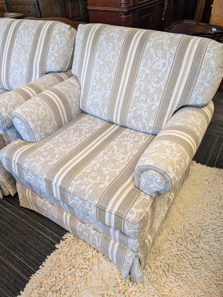 Vintage Striped Chair