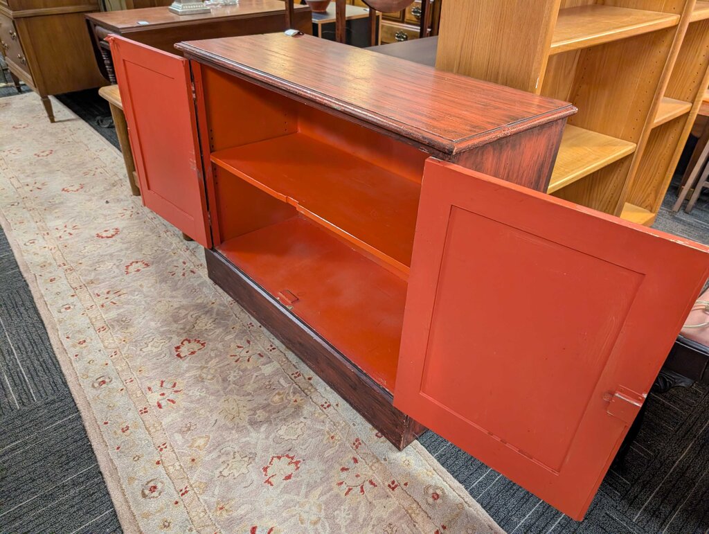 Country Style Two Door Cabinet
