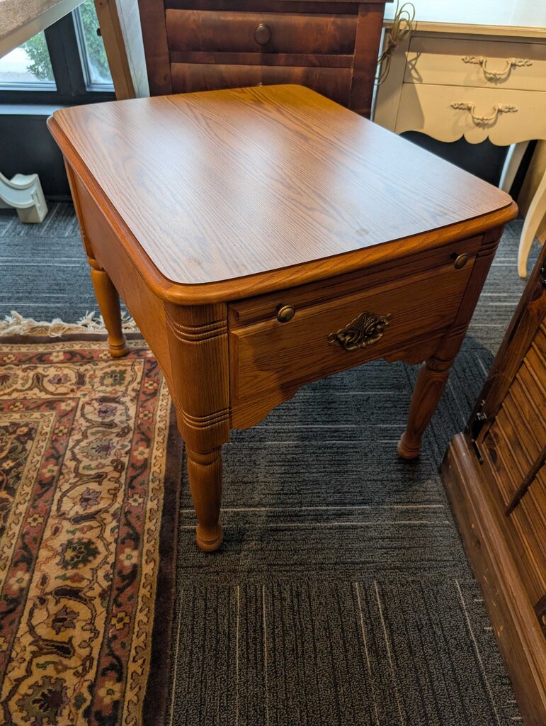 Oak Side Table