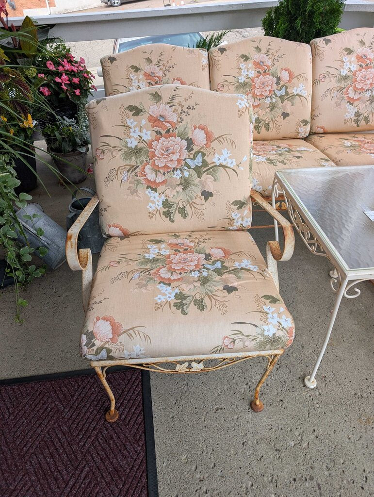 4 Piece Wrought Iron Patio Set