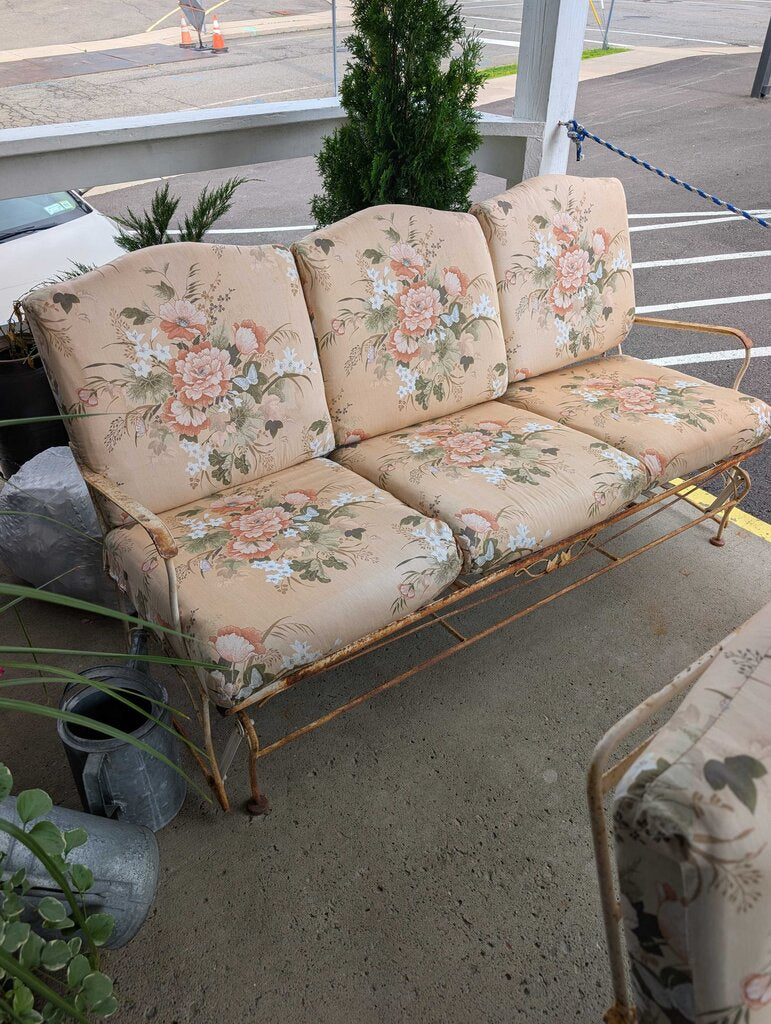 4 Piece Wrought Iron Patio Set