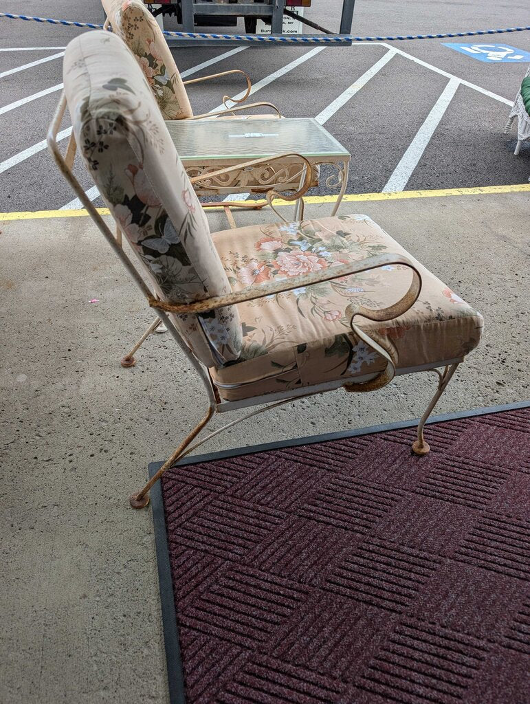 4 Piece Wrought Iron Patio Set