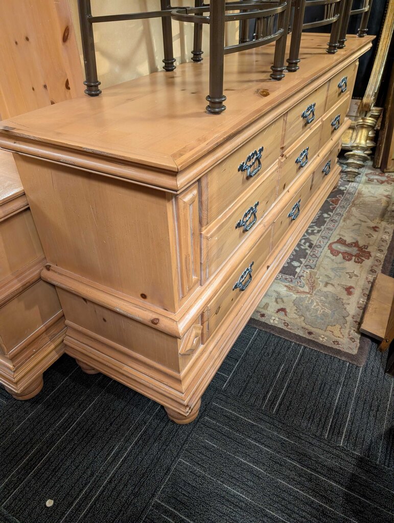 Knotty Pine Finish Dresser