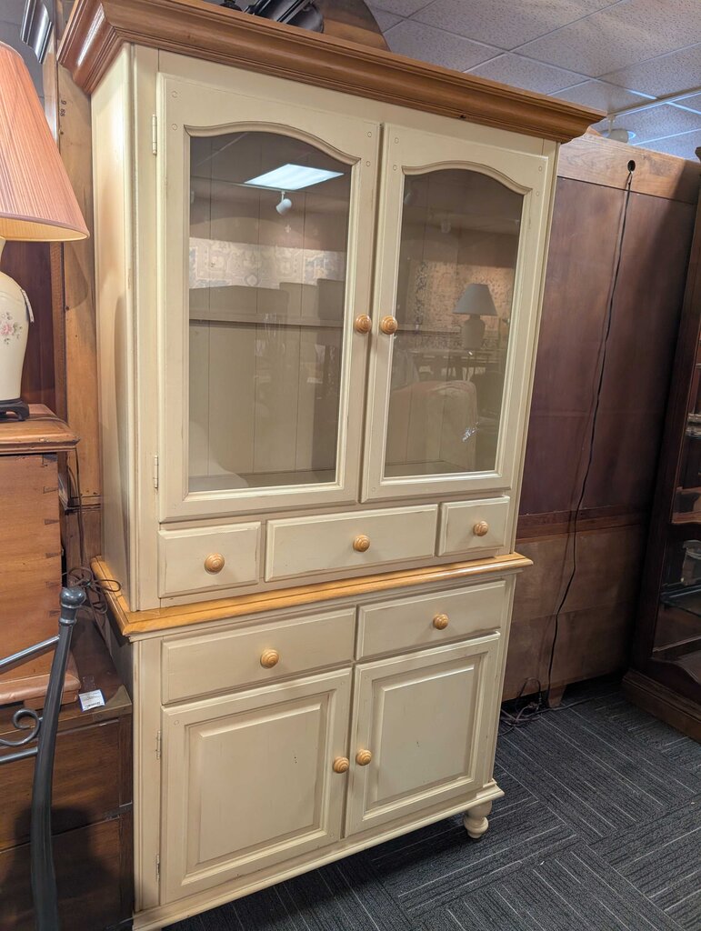Country Style China Cabinet