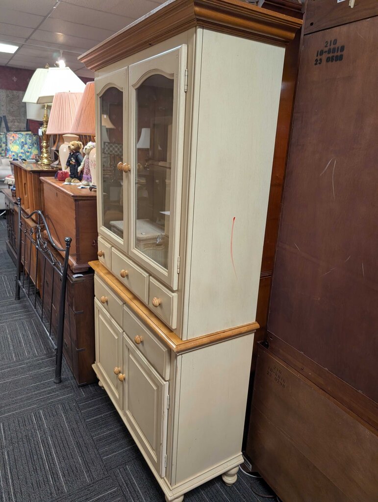Country Style China Cabinet