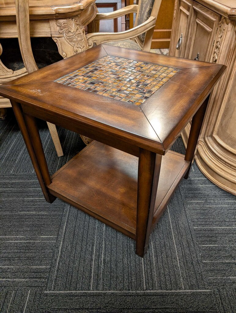 Mosaic Top Side Table