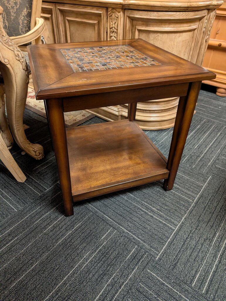 Mosaic Top Side Table