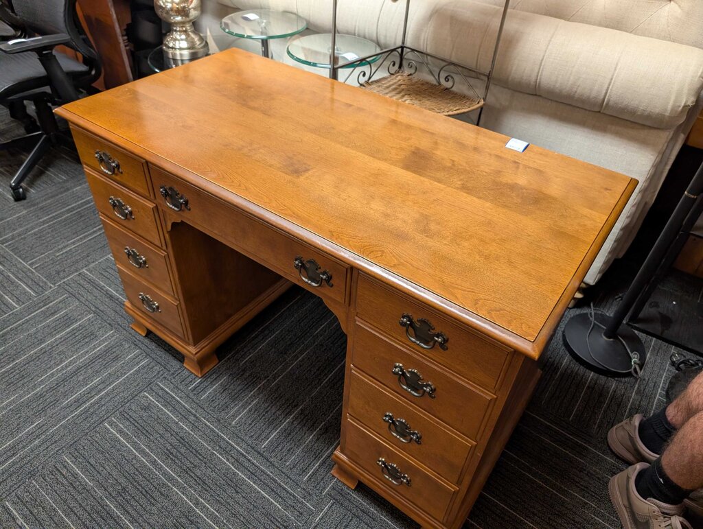 Solid Maple Desk by Ethan Allen
