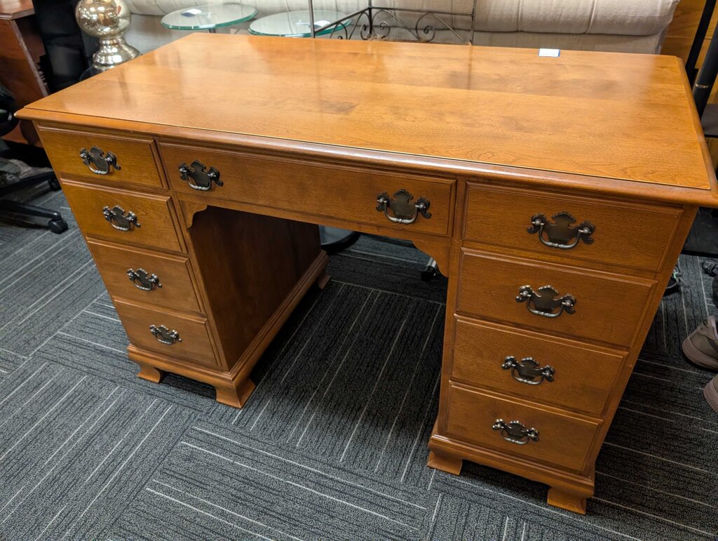 Solid Maple Desk by Ethan Allen