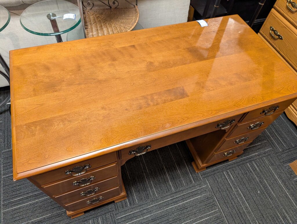 Solid Maple Desk by Ethan Allen
