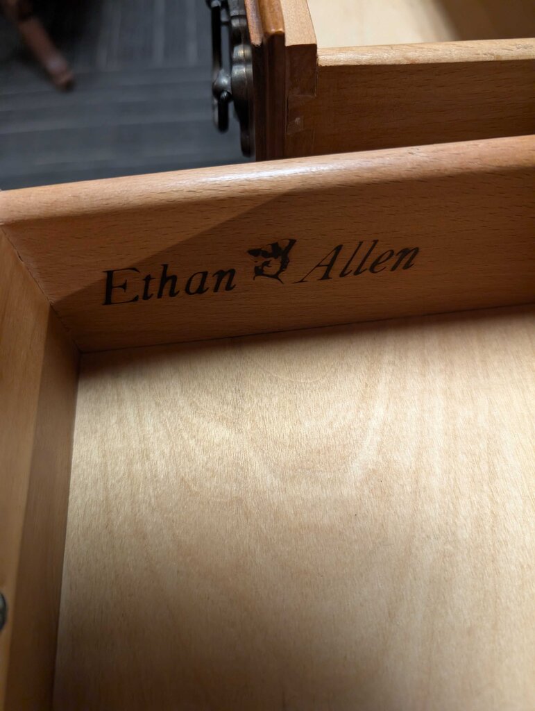 Solid Maple Desk by Ethan Allen