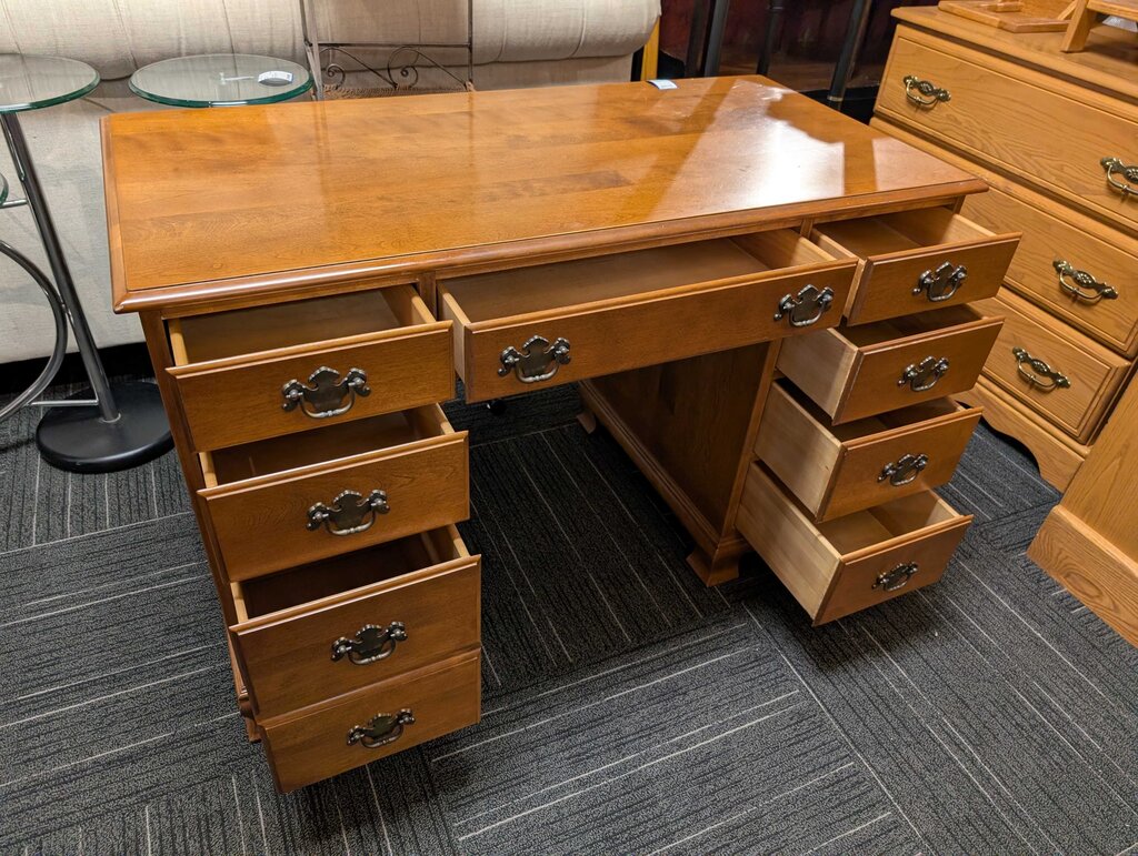 Solid Maple Desk by Ethan Allen