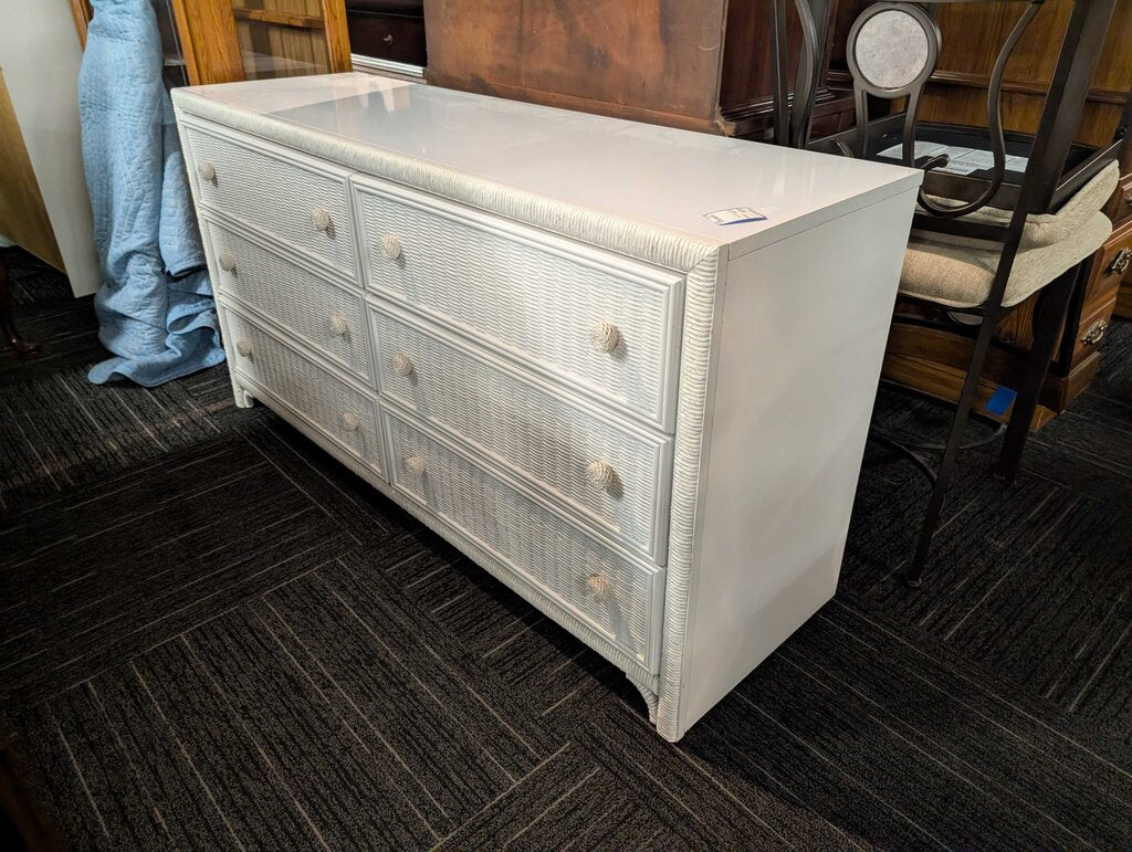 Wicker Front Dresser