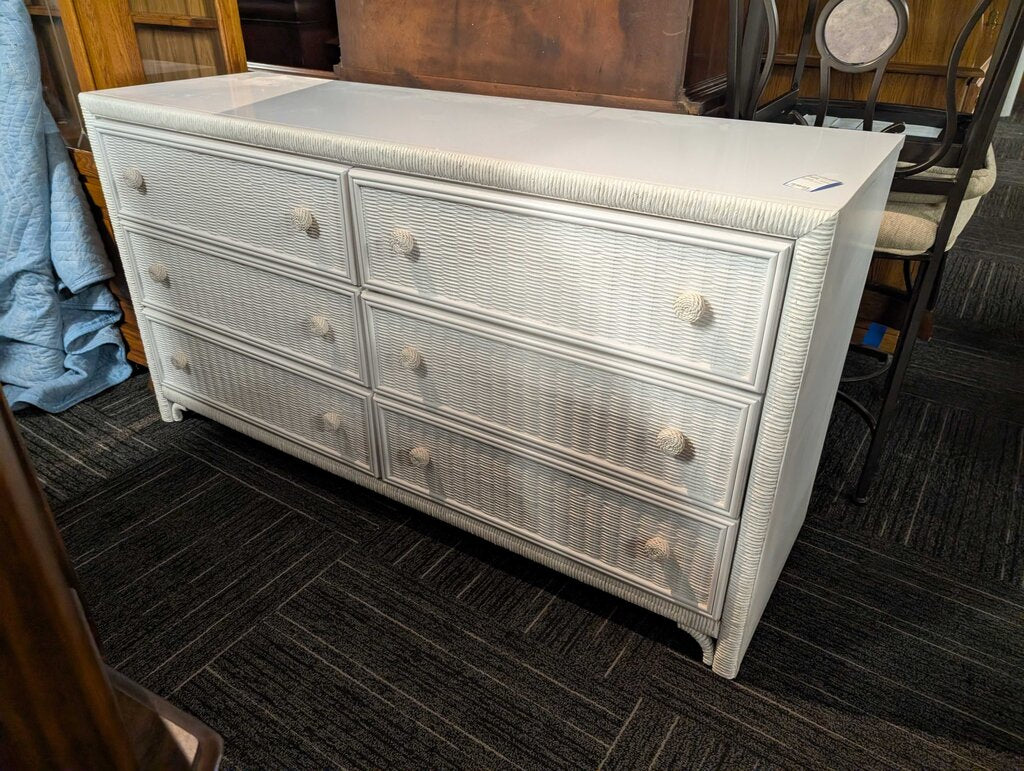 Wicker Front Dresser