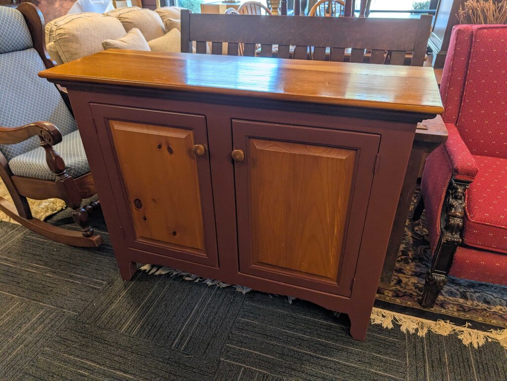 Two Door Country Cabinet