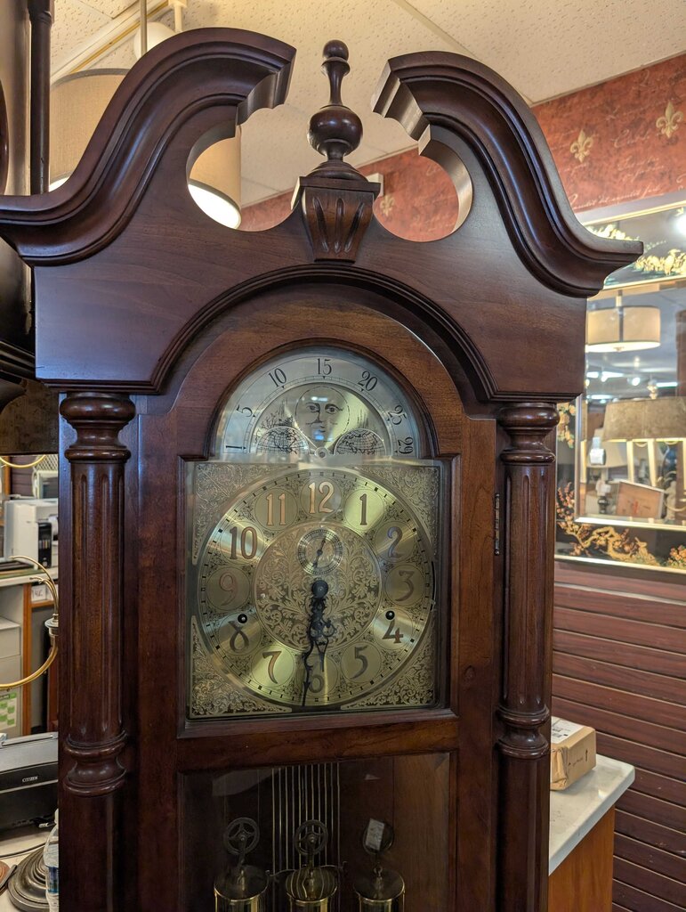 Ridgeway Cherry Grandfather Clock
