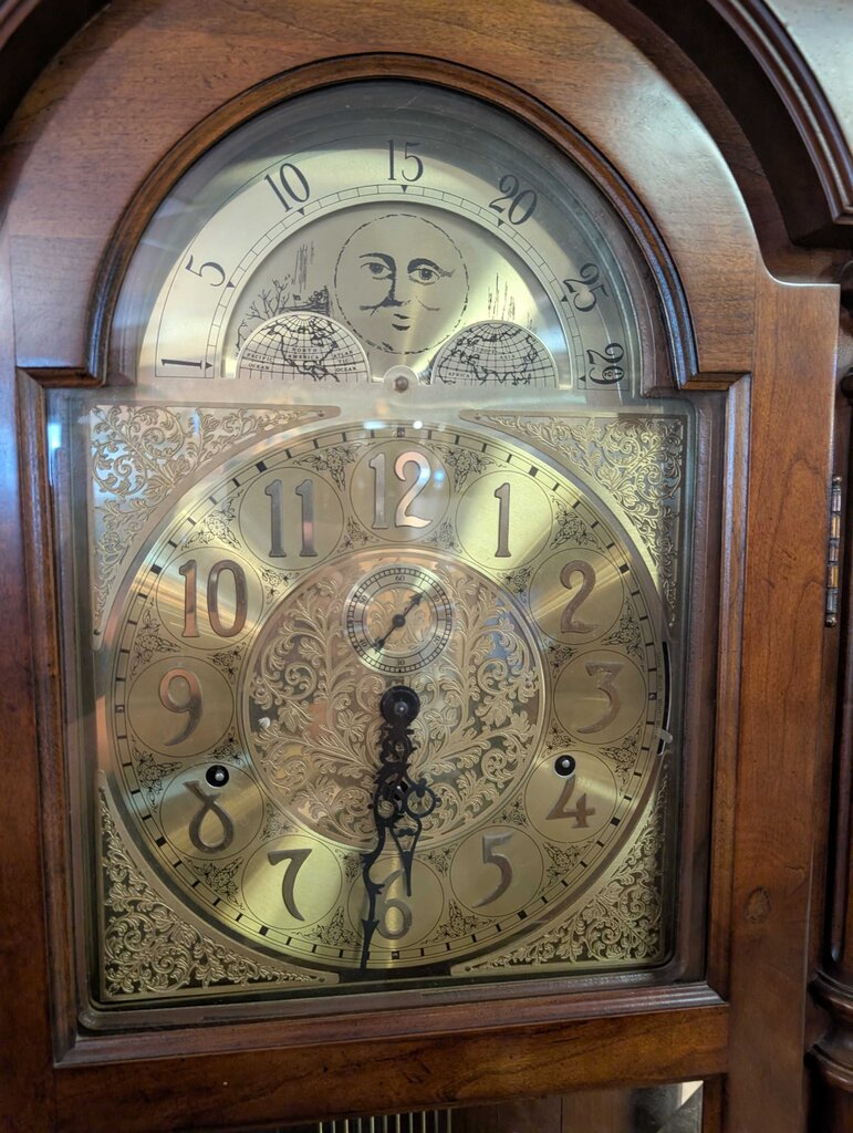 Ridgeway Cherry Grandfather Clock