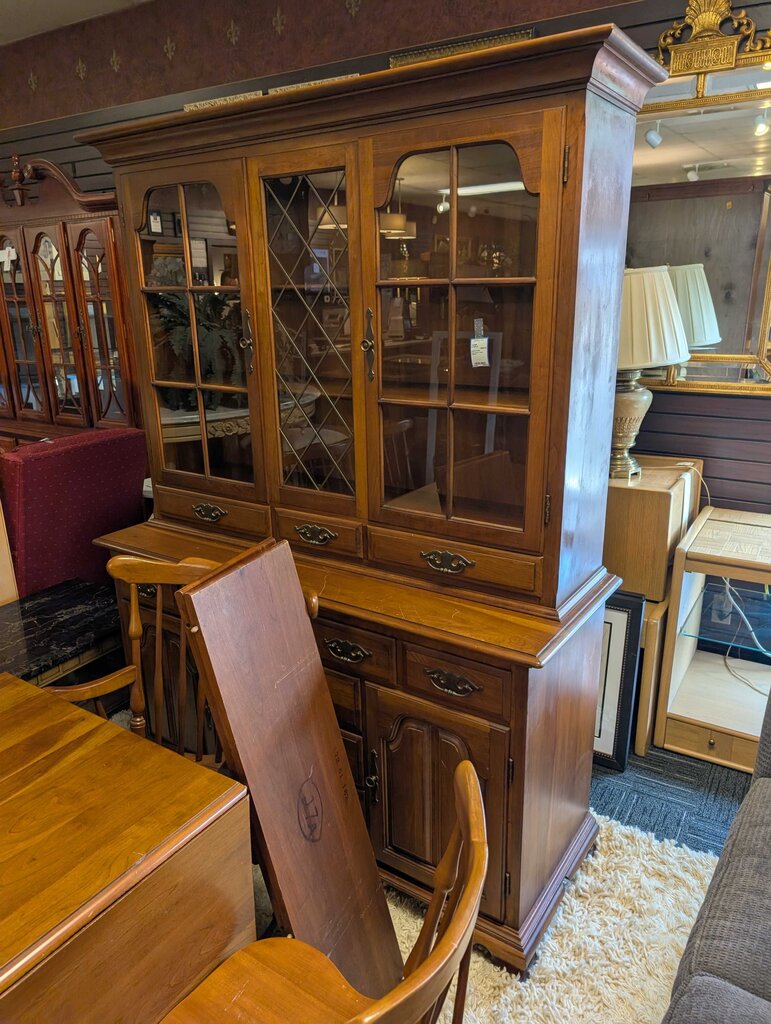 Solid Cherry China Cabinet