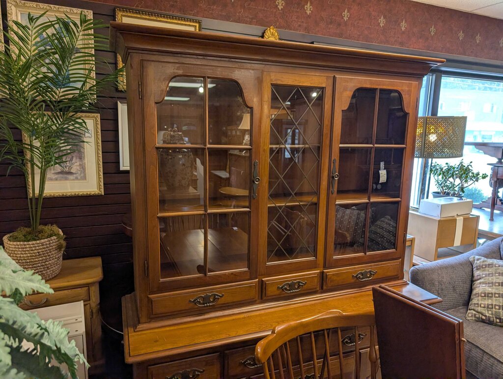 Solid Cherry China Cabinet