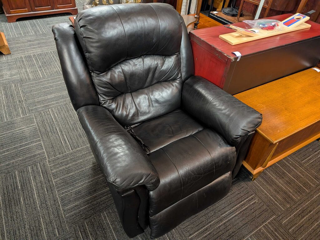 Leather Power Recliner