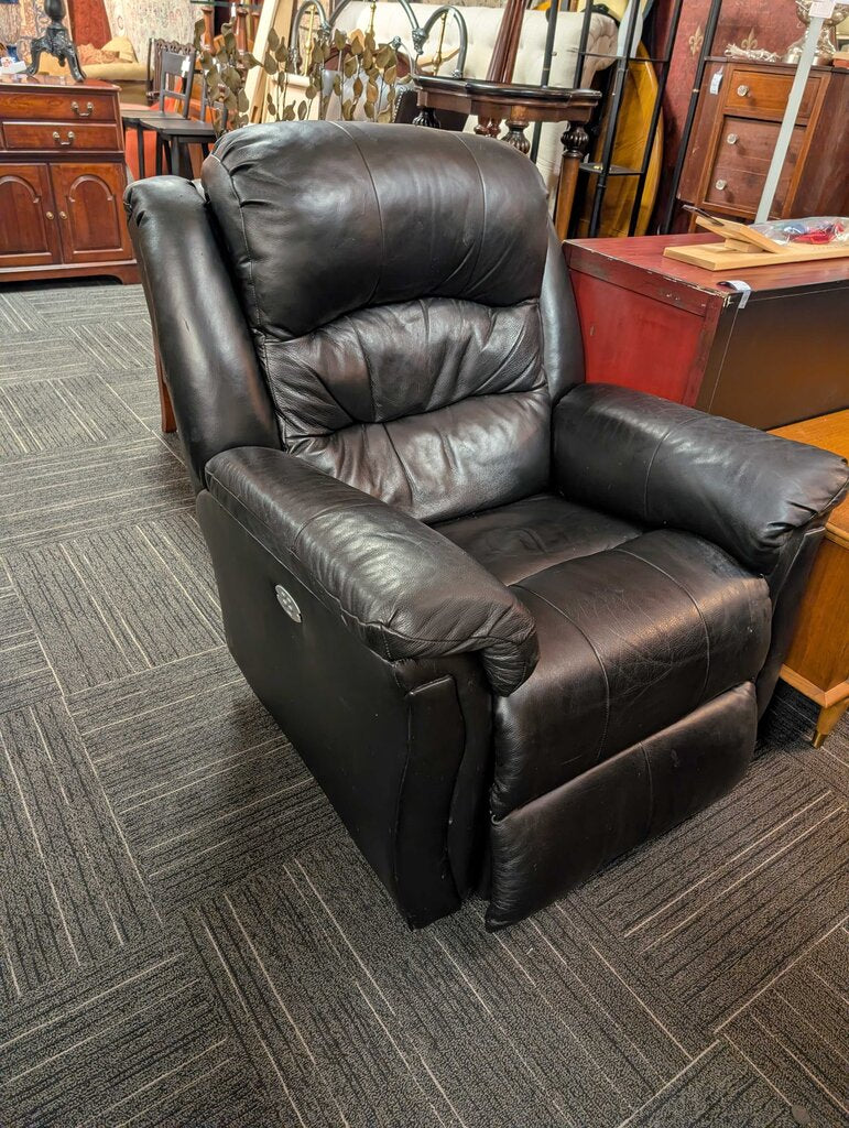 Leather Power Recliner