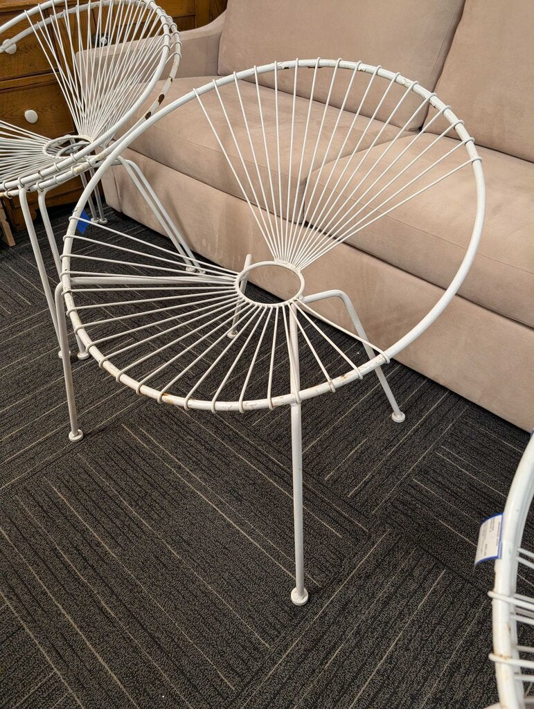 Mid Century Wrought Iron Chair