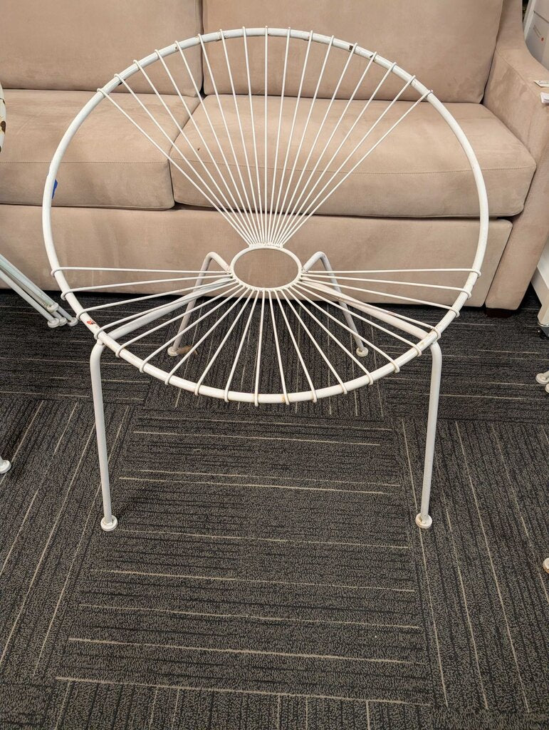 Mid Century Wrought Iron Chair
