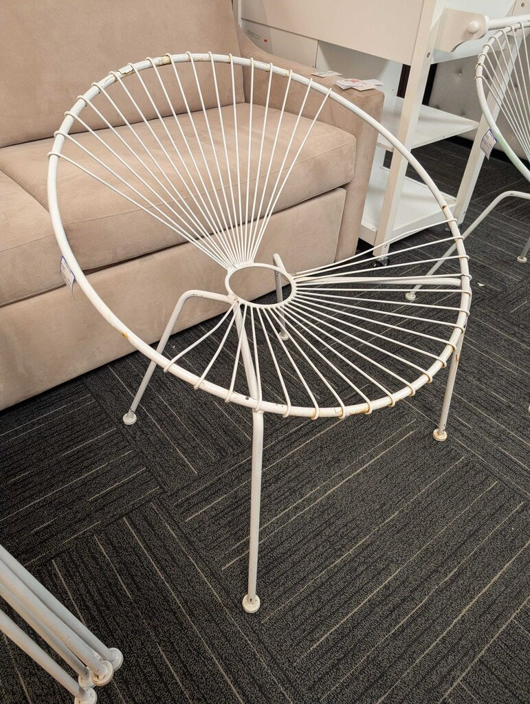 Mid Century Wrought Iron Chair