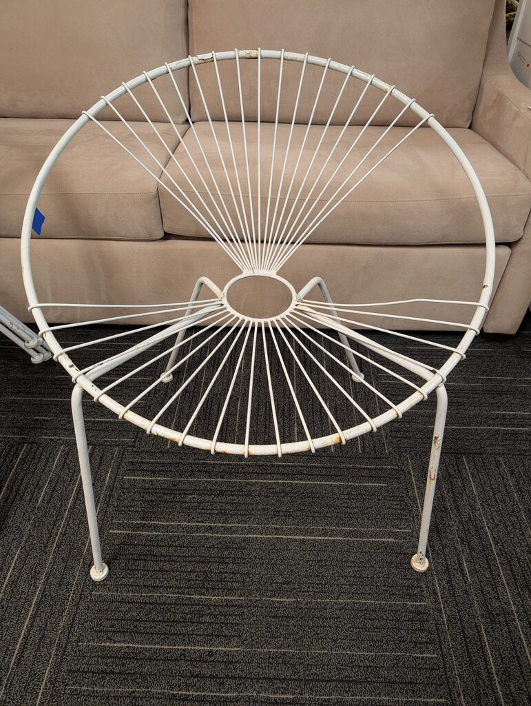 Mid Century Wrought Iron Chair