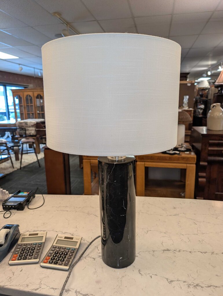 Black Marble Modern Lamp
