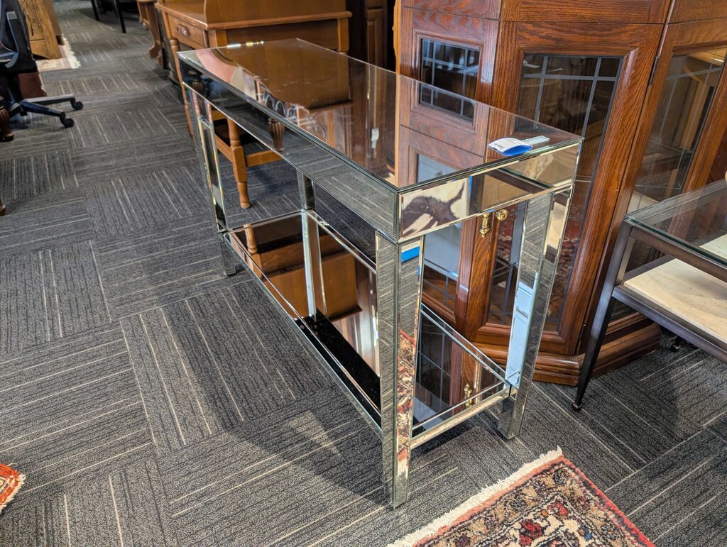 Mirrored Entry Stand