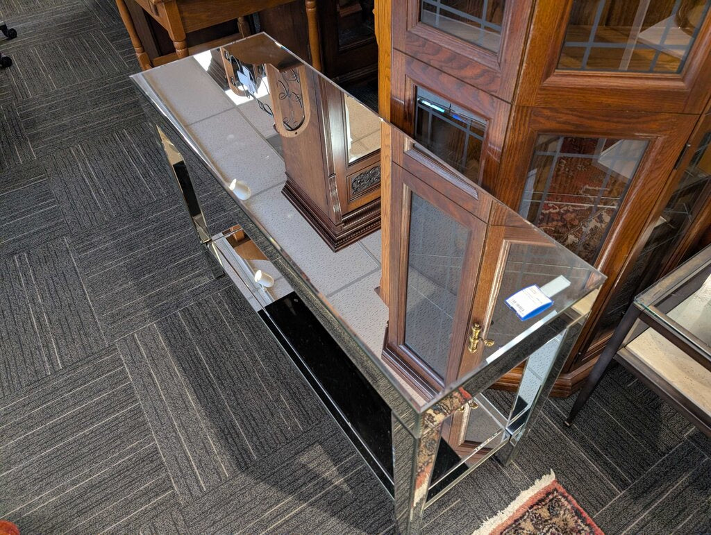 Mirrored Entry Stand