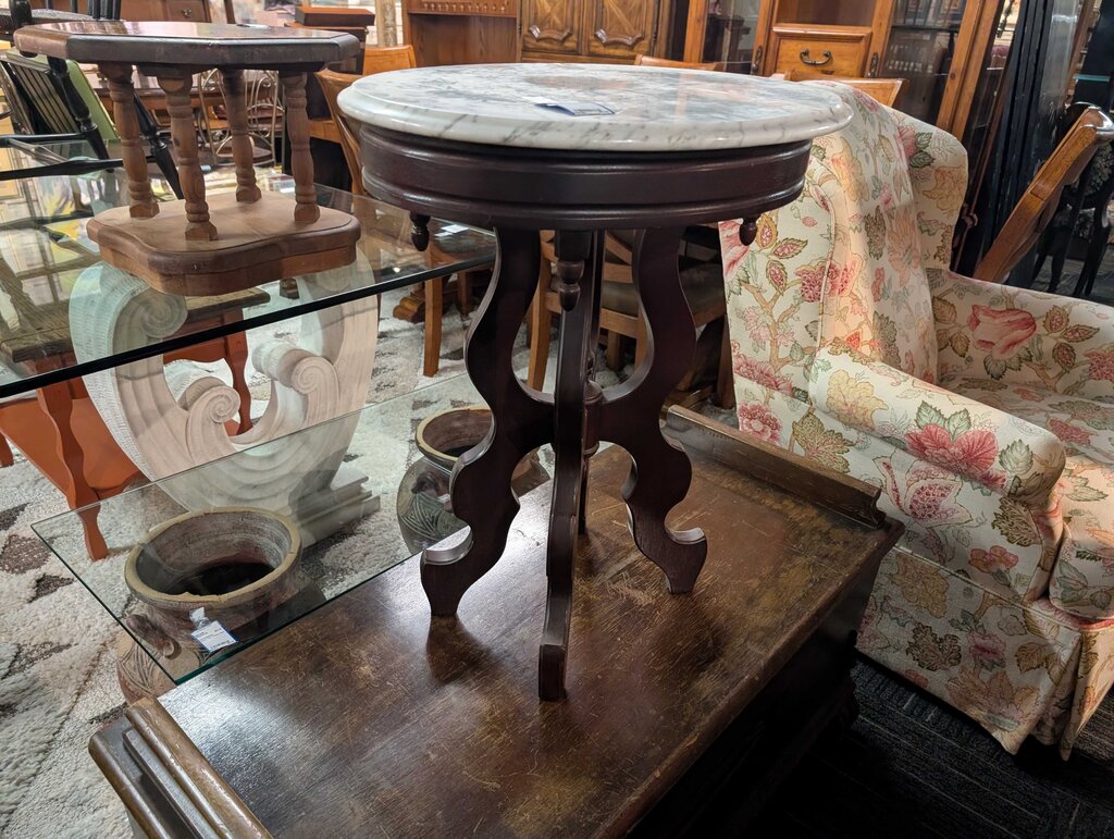 Marble Top Side Table