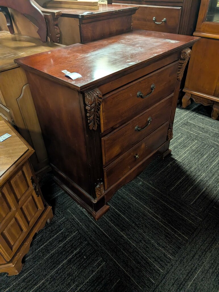 Modern Three Drawer Chest