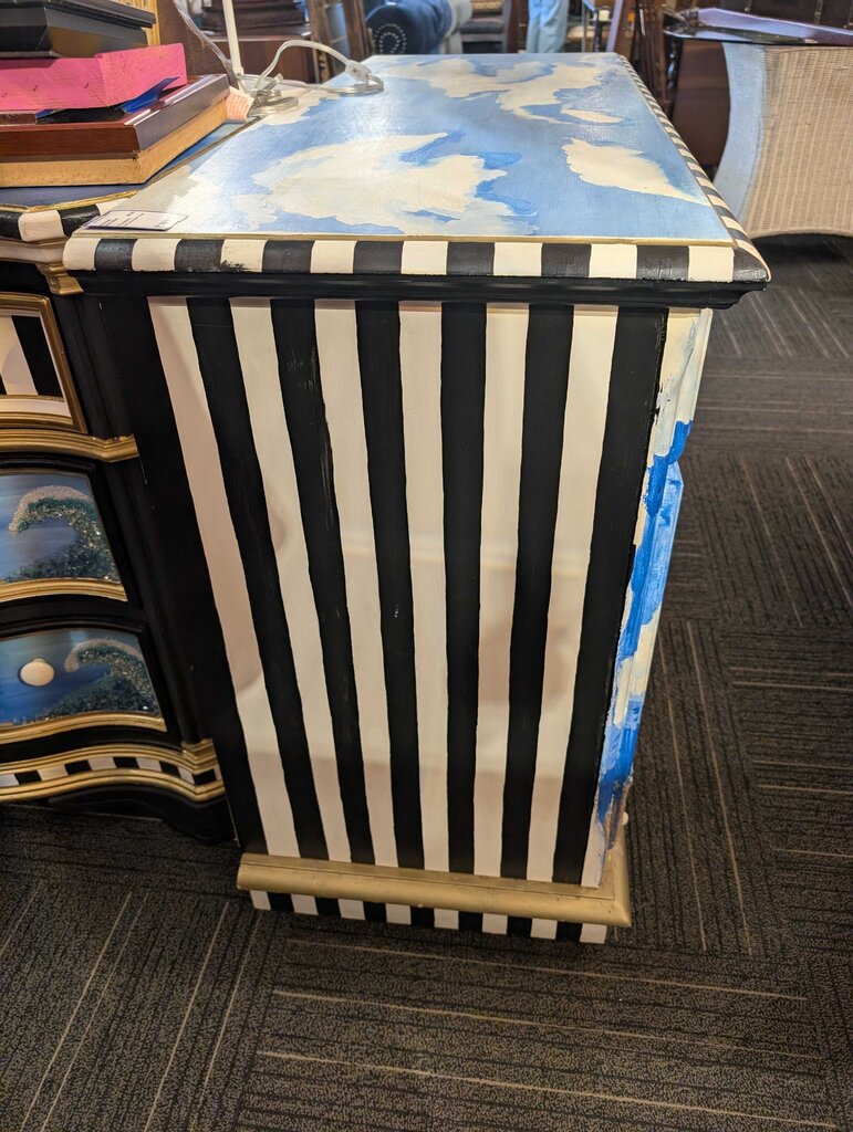 Paint Decorated Chest