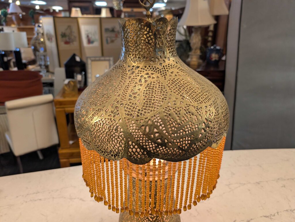Vintage Damascus Table Lamp