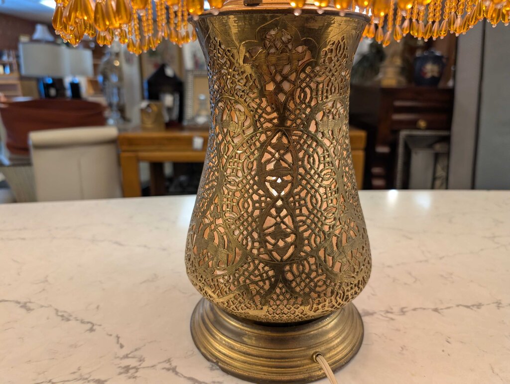 Vintage Damascus Table Lamp