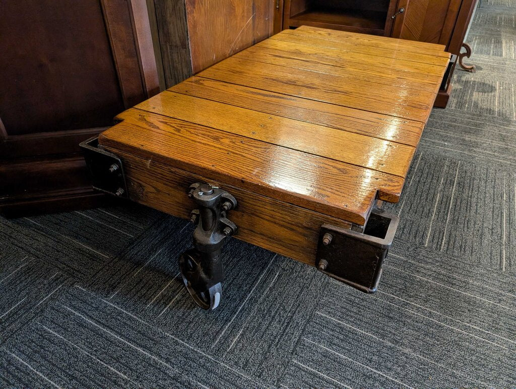 Antique Restored Industrial Coffee Table