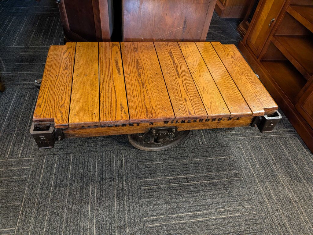 Antique Restored Industrial Coffee Table
