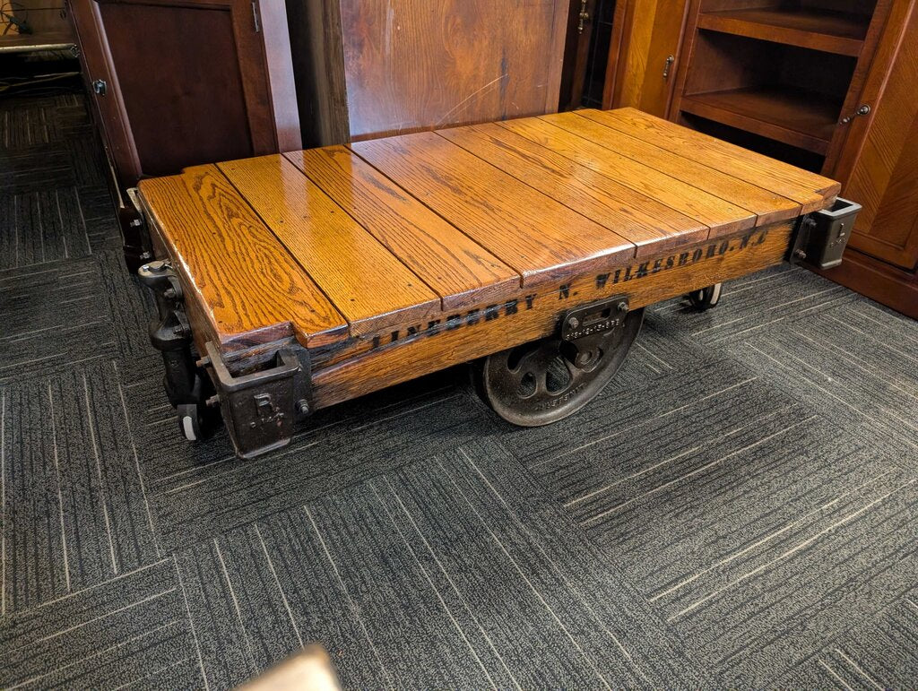 Antique Restored Industrial Coffee Table
