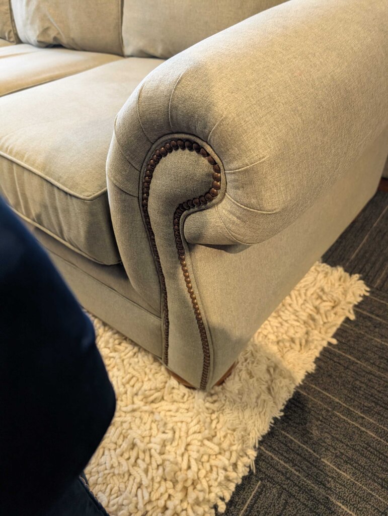 Modern Camelback Sofa