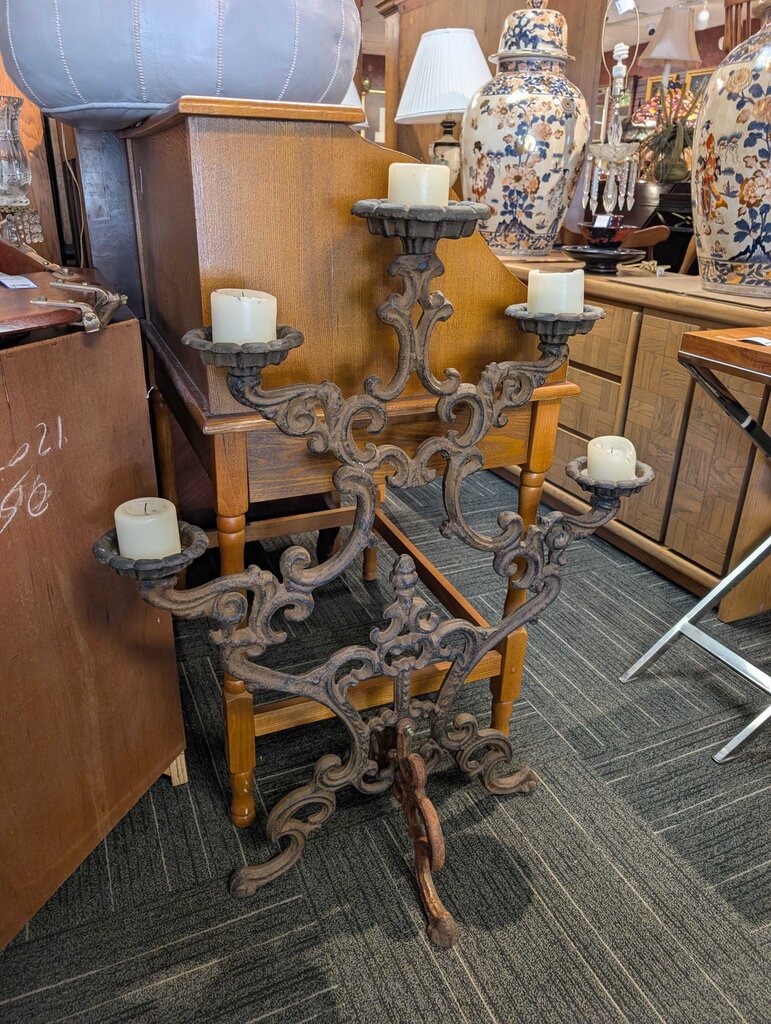 Cast Iron Candle Stick