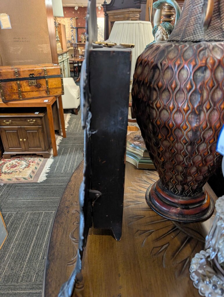 Antique Cast Iron Clock