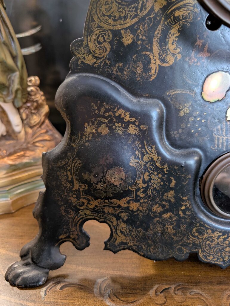 Antique Cast Iron Clock