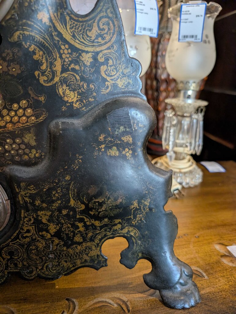 Antique Cast Iron Clock