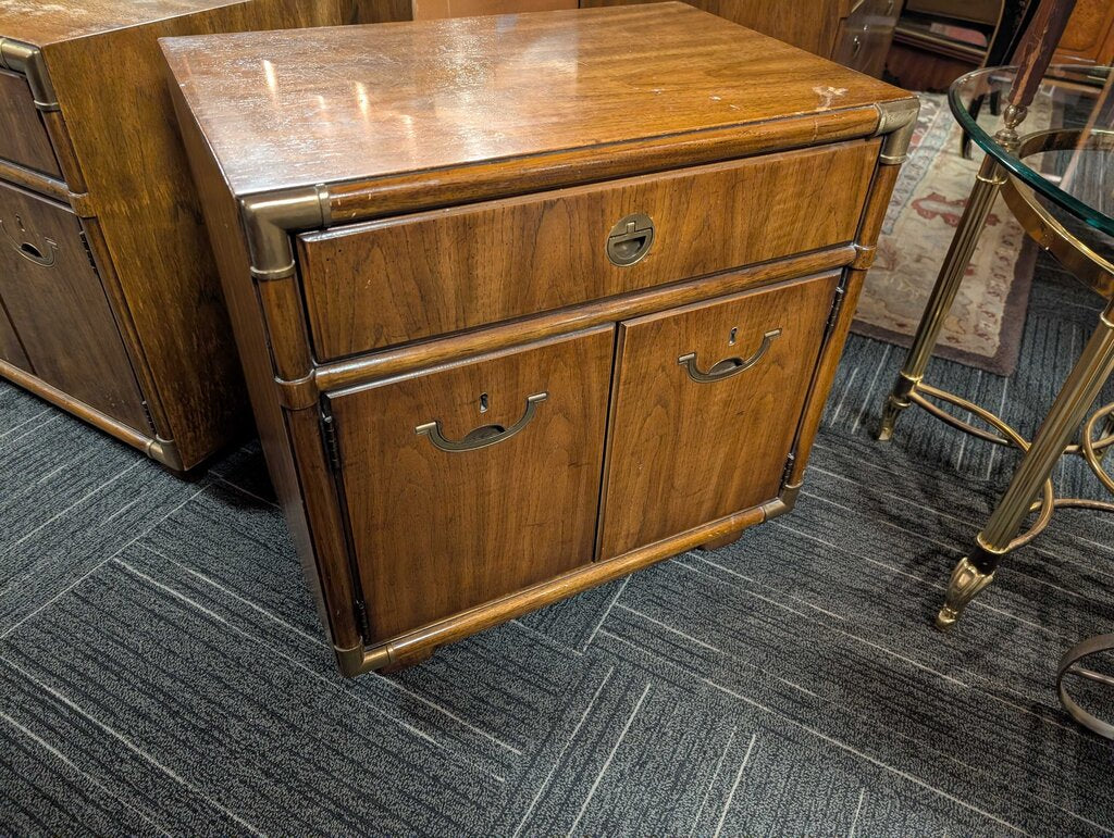 Campaign Style Nightstand By Drexel