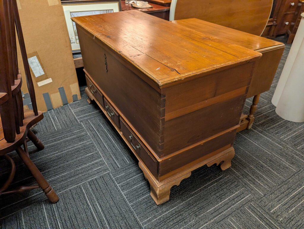 Large Antique Blanket Chest
