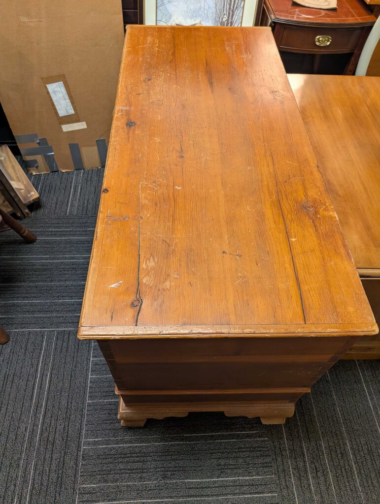 Large Antique Blanket Chest