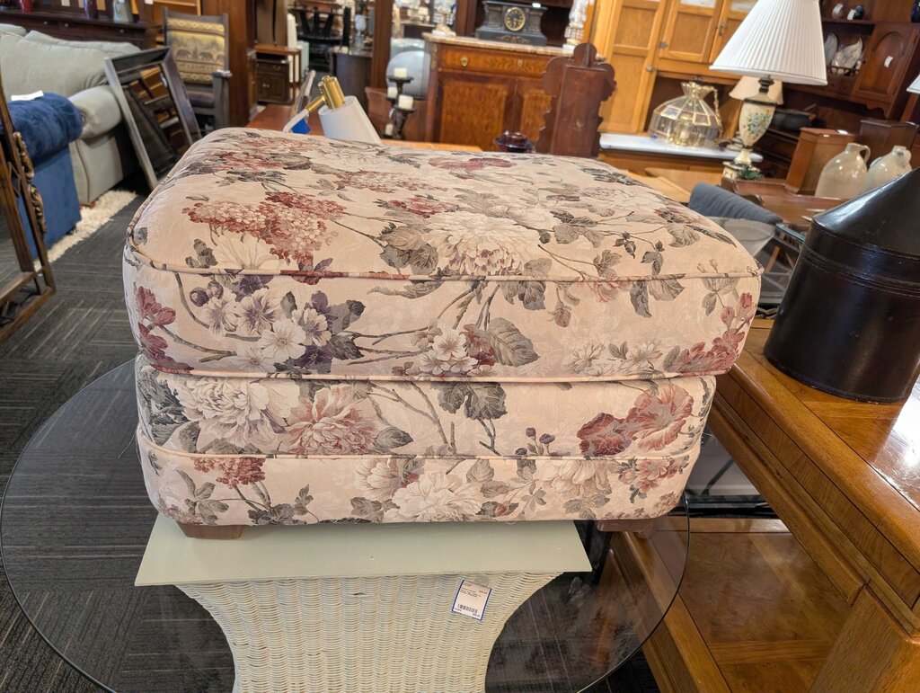 Floral Ottoman